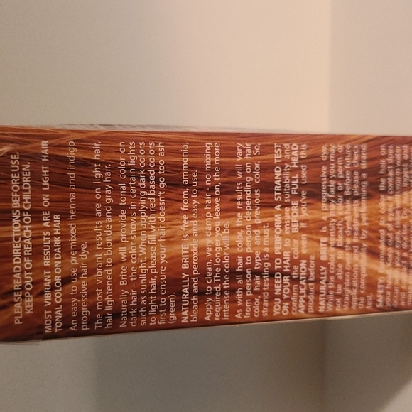 Naturally Brite Henna hair dye - Picture 4 of 5